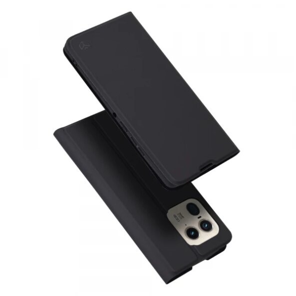 Husa pentru Motorola Edge 50 Ultra, Techsuit, Magskin Book, Neagra