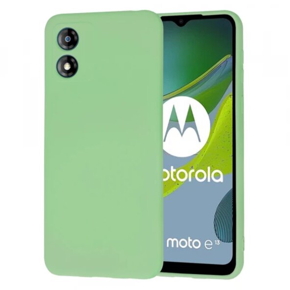 Husa pentru Motorola Moto E13, Techsuit, SoftFlex, Verde