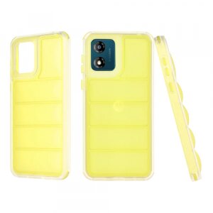 Husa pentru Motorola Moto E13, Techsuit, Wave Shield, Galbena