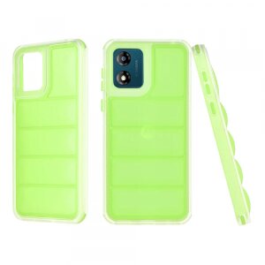 Husa pentru Motorola Moto E13, Techsuit, Wave Shield, Verde
