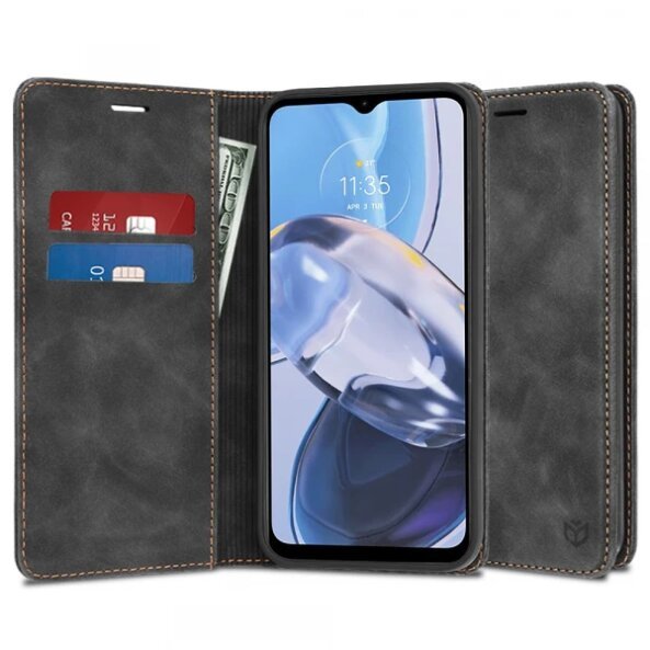 Husa pentru Motorola Moto E22i / E22, Techsuit, Confy, Neagra