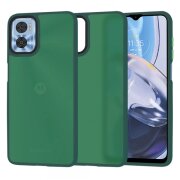 Husa pentru Motorola Moto E22i / E22, Techsuit, HaloFrost, Verde