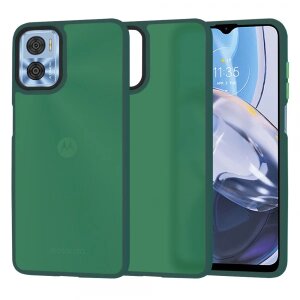 Husa pentru Motorola Moto E22i / E22, Techsuit, HaloFrost, Verde