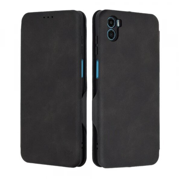 Husa pentru Motorola Moto E22s, Techsuit, Safe Wallet Plus, Neagra