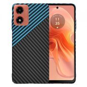 Husa pentru Motorola Moto G04s / E14 / G04 / G24, Techsuit, Carbonite FiberShell, Bleu