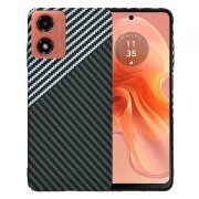 Husa pentru Motorola Moto G04s / E14 / G04 / G24, Techsuit, Carbonite FiberShell, Gri