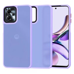 Husa pentru Motorola Moto G13 / G23, Techsuit, HaloFrost, Mov Deschis