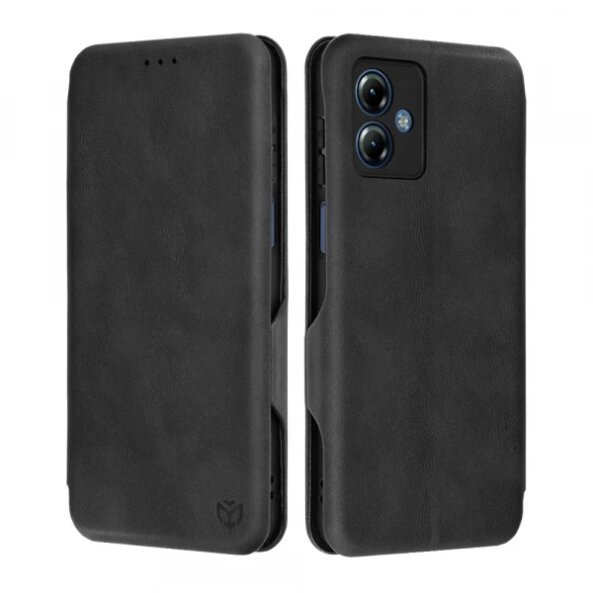 Husa pentru Motorola Moto G14, Techsuit, Safe Wallet Plus, Neagra