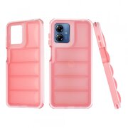 Husa pentru Motorola Moto G14, Techsuit, Wave Shield, Rosie