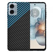 Husa pentru Motorola Moto G24 Power, Techsuit, Carbonite FiberShell, Bleu