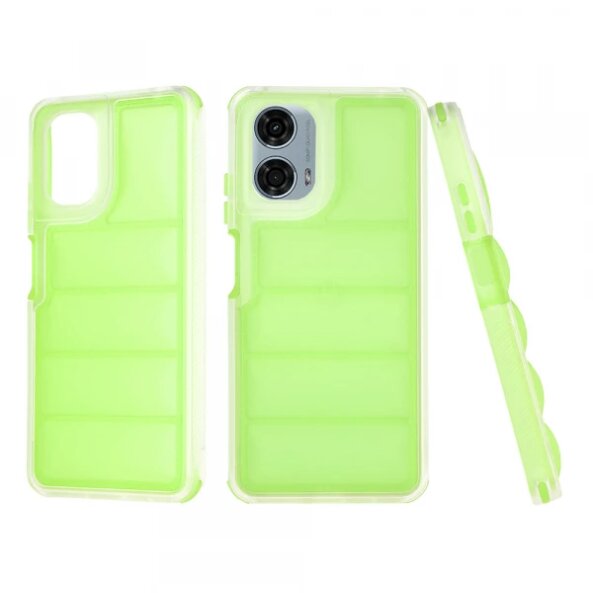Husa pentru Motorola Moto G24 Power, Techsuit, Wave Shield, Verde