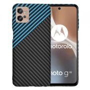 Husa pentru Motorola Moto G32, Techsuit, Carbonite FiberShell, Albastra