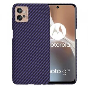 Husa pentru Motorola Moto G32, Techsuit, Carbonite FiberShell, Mov