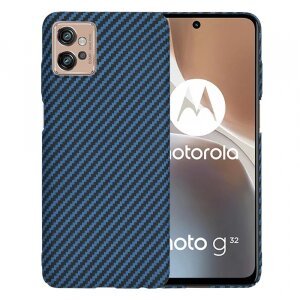 Husa pentru Motorola Moto G32, Techsuit, Carbonite FiberShell, Turcoaz
