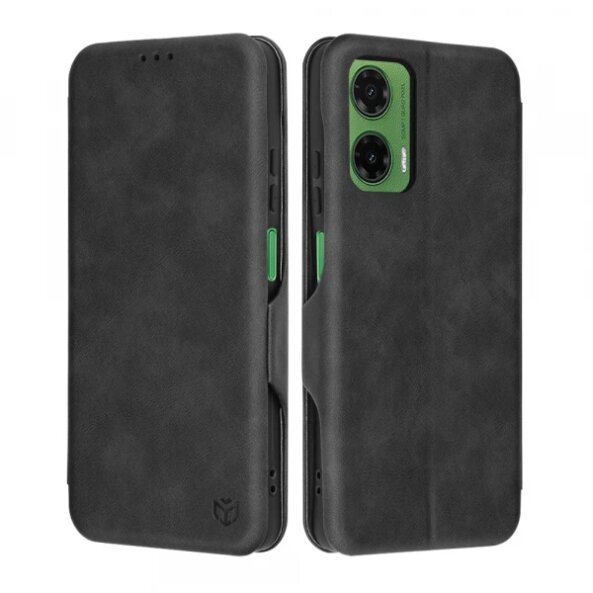Husa pentru Motorola Moto G35, Techsuit, Safe Wallet Plus, Neagra