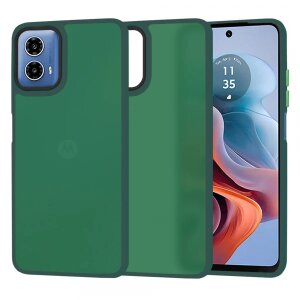 Husa pentru Motorola Moto G45 / G34, Techsuit, HaloFrost, Verde