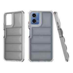 Husa pentru Motorola Moto G45 / G34, Techsuit, Wave Shield, Neagra