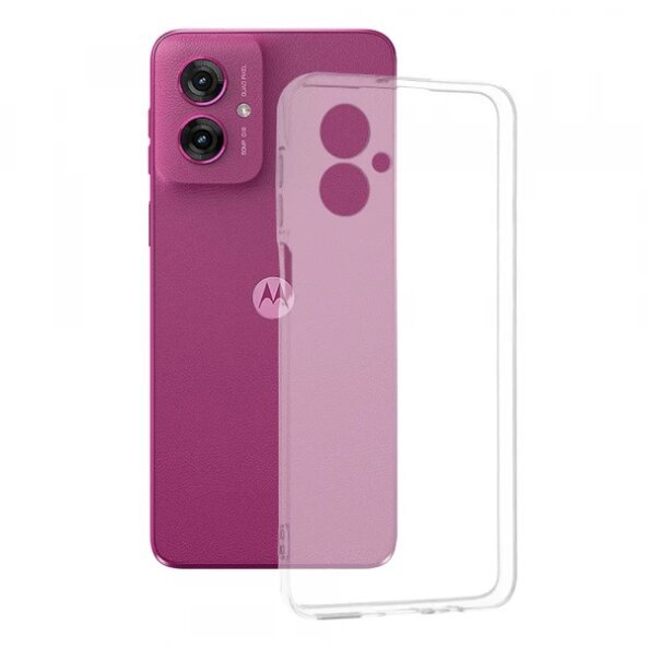 Husa pentru Motorola Moto G55, Techsuit, Clear, Transparenta