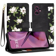 Husa pentru Motorola Moto G55, Techsuit, FlipCraft, Neagra