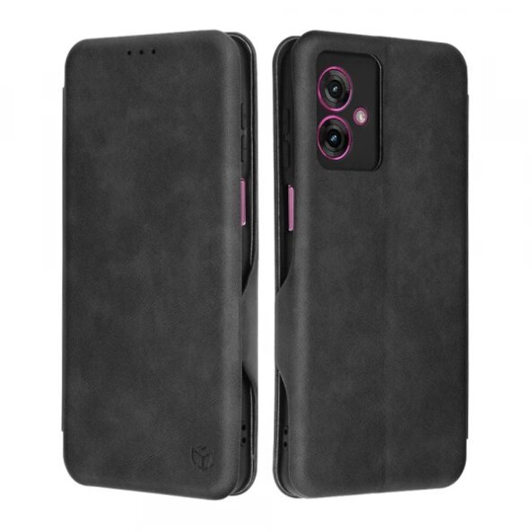Husa pentru Motorola Moto G55, Techsuit, Safe Wallet Plus, Neagra