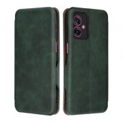 Husa pentru Motorola Moto G55, Techsuit, Safe Wallet Plus, Verde