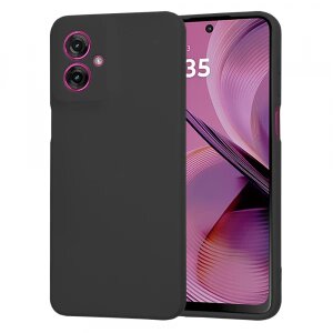 Husa pentru Motorola Moto G55, Techsuit, SoftFlex, Neagra