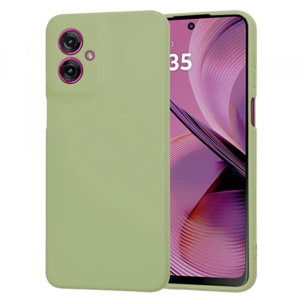 Husa pentru Motorola Moto G55, Techsuit, SoftFlex, Verde Deschis