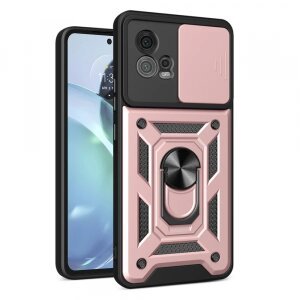 Husa pentru Motorola Moto G72, Techsuit, CamShield, Roz