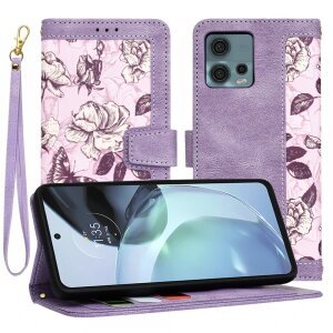 Husa pentru Motorola Moto G72, Techsuit, FlipCraft, Mov