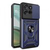 Husa pentru Motorola Moto G75, Techsuit, CamShield, Albastra