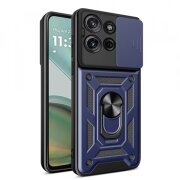 Husa pentru Motorola Moto G75, Techsuit, CamShield, Albastra