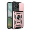 Husa pentru Motorola Moto G75, Techsuit, CamShield, Roz