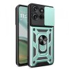 Husa pentru Motorola Moto G75, Techsuit, CamShield, Verde