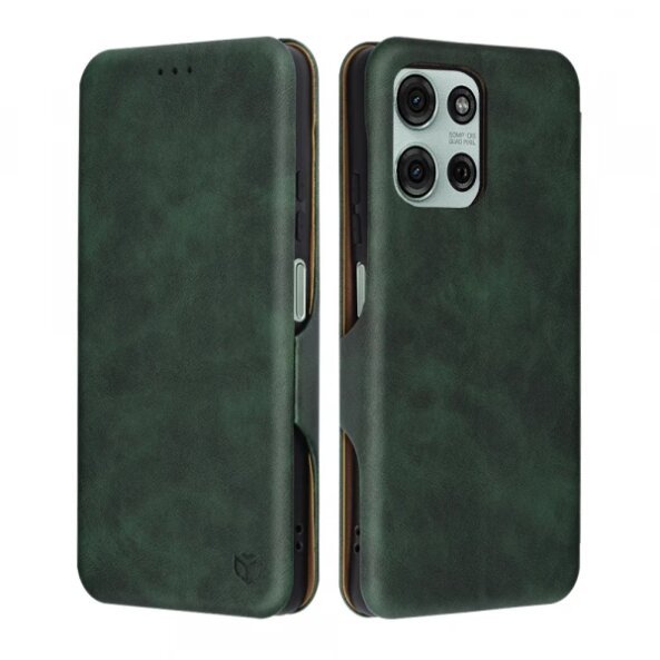 Husa pentru Motorola Moto G75, Techsuit, Safe Wallet Plus, Verde