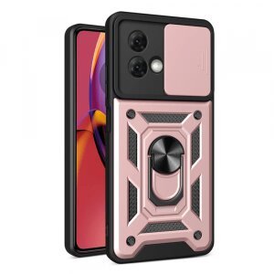 Husa pentru Motorola Moto G84, Techsuit, CamShield, Roz
