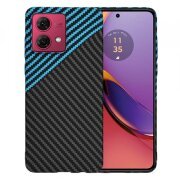 Husa pentru Motorola Moto G84, Techsuit, Carbonite FiberShell, Albastra