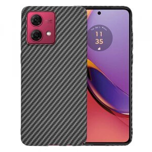 Husa pentru Motorola Moto G84, Techsuit, Carbonite FiberShell, Neagra