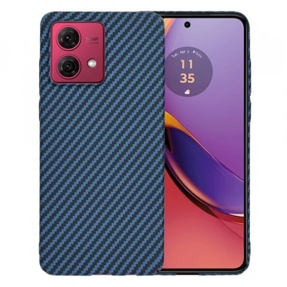 Husa pentru Motorola Moto G84, Techsuit, Carbonite FiberShell, Turcoaz