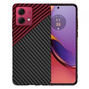 Husa pentru Motorola Moto G84, Techsuit, Carbonite FiberShell Vortex, Rosie