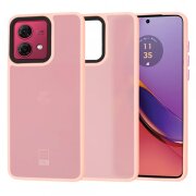 Husa pentru Motorola Moto G84, Techsuit, HaloFrost, Roz