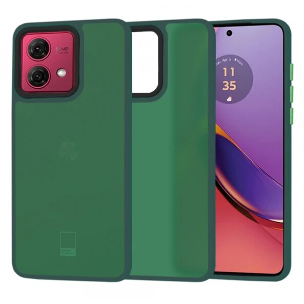 Husa pentru Motorola Moto G84, Techsuit, HaloFrost, Verde