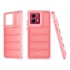 Husa pentru Motorola Moto G84, Techsuit, Wave Shield, Rosie
