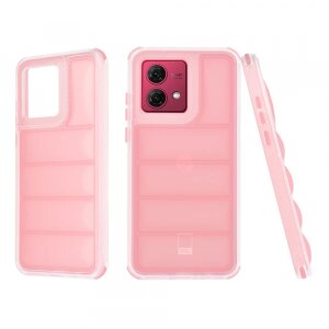 Husa pentru Motorola Moto G84, Techsuit, Wave Shield, Roz