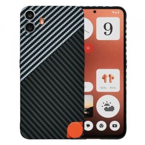 Husa pentru Nothing CMF Phone 1, Techsuit, Carbonite FiberShell, Gri