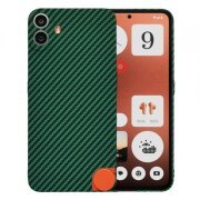 Husa pentru Nothing CMF Phone 1, Techsuit, Carbonite FiberShell, Verde