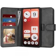 Husa pentru Nothing CMF Phone 1, Techsuit, Diary Book, Neagra