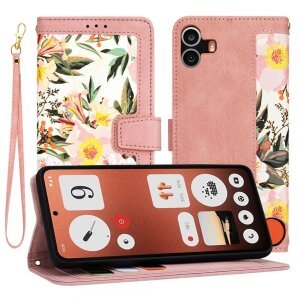 Husa pentru Nothing CMF Phone 1, Techsuit, FlipCraft, Roz