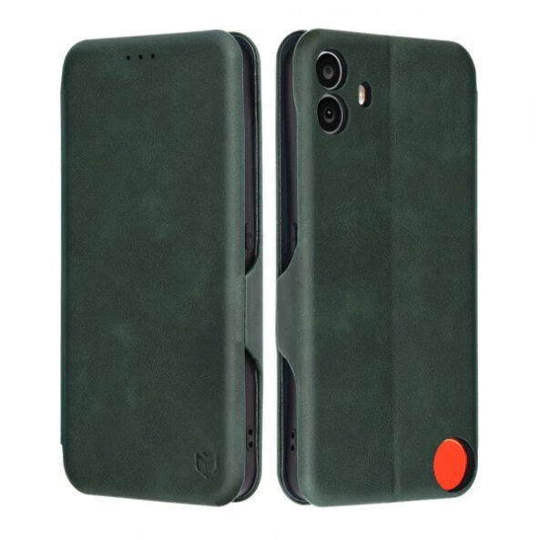 Husa pentru Nothing CMF Phone 1, Techsuit, Safe Wallet Plus, Verde