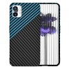 Husa pentru Nothing Phone (1), Techsuit, Carbonite FiberShell, Bleu