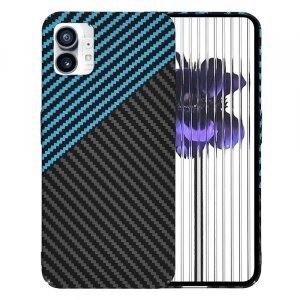 Husa pentru Nothing Phone (1), Techsuit, Carbonite FiberShell, Bleu